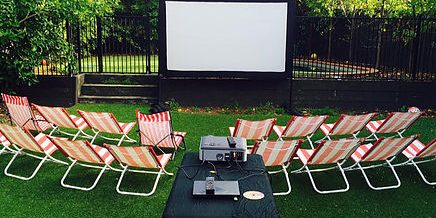 Backyard Cinema Party Canberra Backyard Cinema Party Canberra
