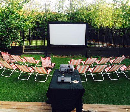 Backyard Cinema Party Canberra Backyard Cinema Party Canberra